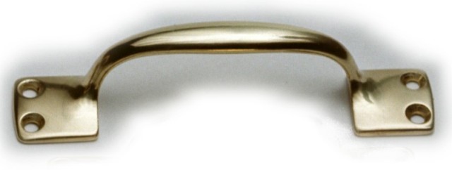 Accastillage voilier - porte - Poignée en laiton vernis Accastillage voilier - porte - Poignée en laiton vernis