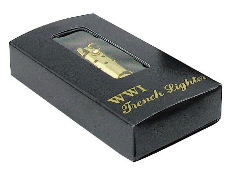 Briquet de Tempête en laiton - conditionnement cartonnage de cadeaux - décoration marine