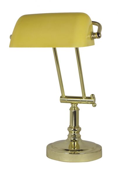 Lampe banquier de type opaline réglable - décoration marine