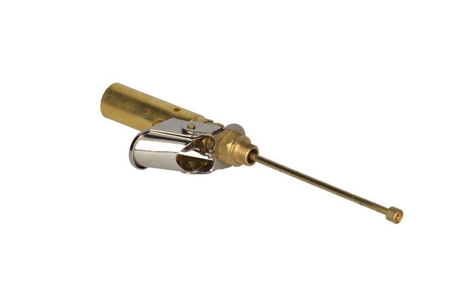 Pi�ces de rechange PETROMAX - R�chauffeur rapide complet en laiton nickel� et chrom� pour lampe � p�trole PETROMAX HK350-HK500