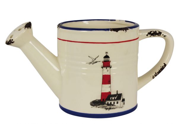 Arrosoir  avec motif Phare - décoration marine