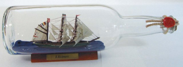 Bateau en bouteille - Bateau en bouteille - Rickmer Rickmers