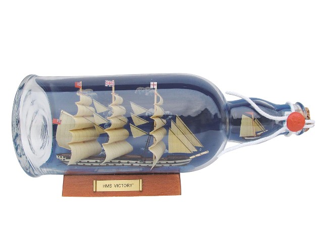 Bateau en bouteille - Bateau en bouteille - HMS Victory Bateau en bouteille - Bateau en bouteille - HMS Victory