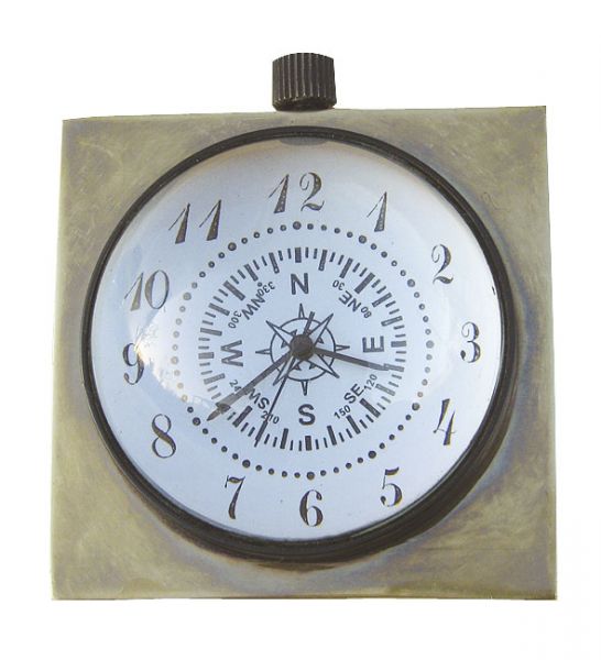 Horloge boule - décoration marine