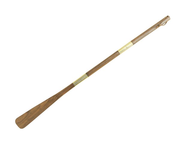 Chausse-pied - extra long en bois-laiton - décoration marine