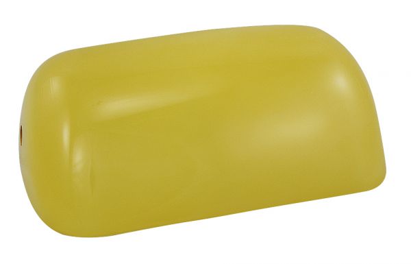 Opaline de rechange pour 1291Y  jaune  22 5x7x13cm - décoration marine