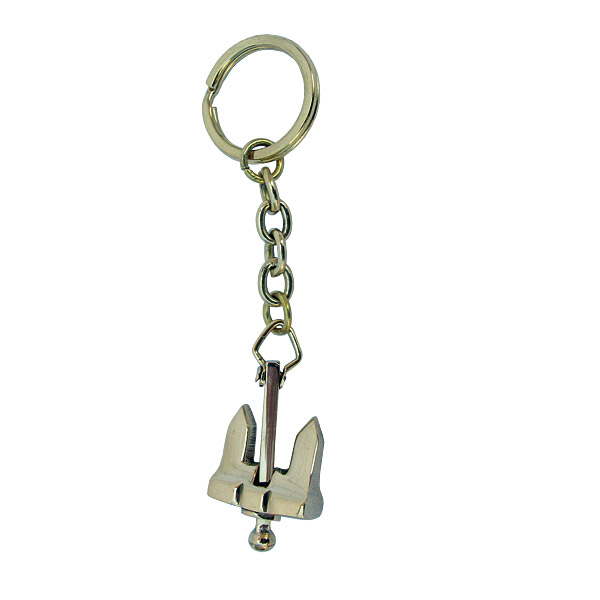 Porte-cl� marin & Porte-cl�s flottants - Porte-cl� marin en Laiton sans coffret - Ancre