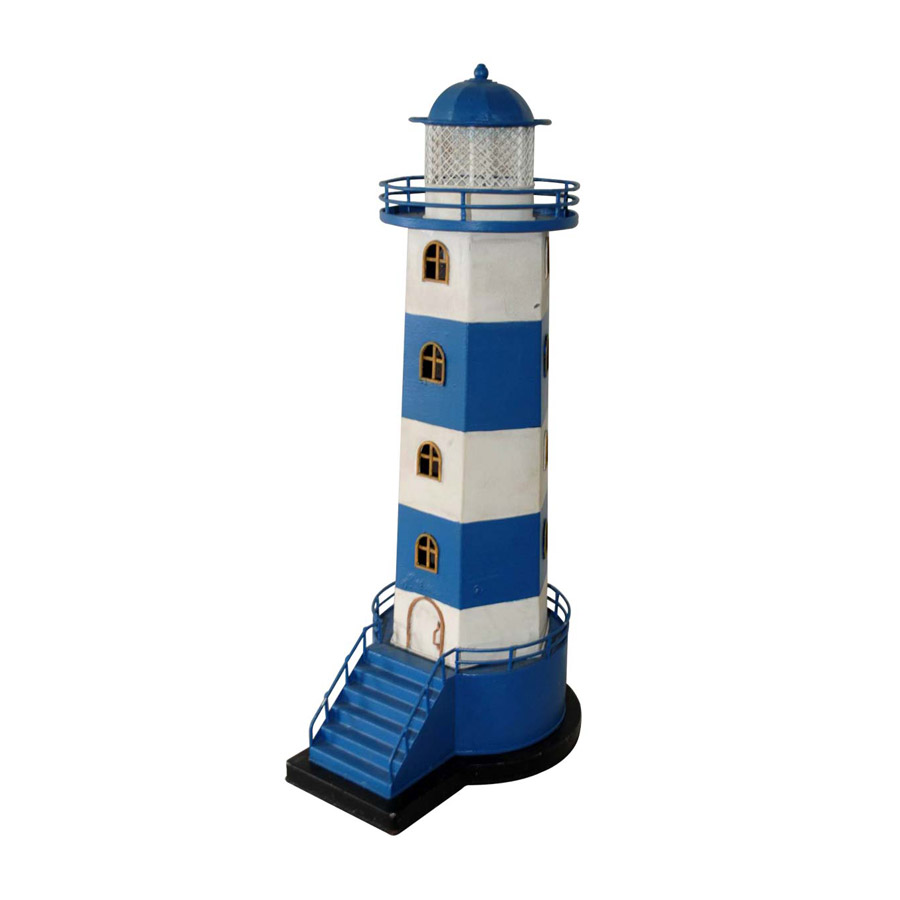 d�co-marine et d�co-maritime - Maquette de phare marin -  version �lectrique