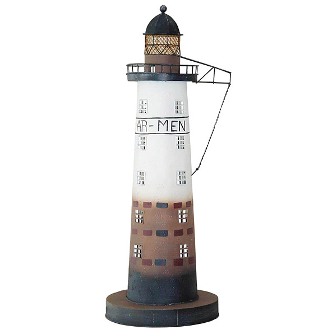 d�co-marine et d�co-maritime - Maquette de phare marin