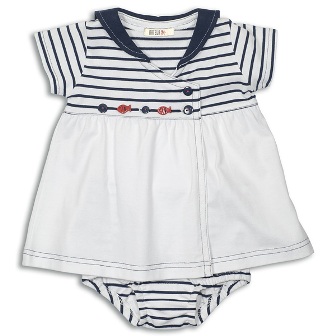 vetement marin b�b� - Robe-marine pour b�b� - habit de marque