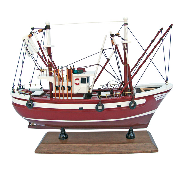 Maquettes bateau de pêche - Maquette de bateau Chalutier Maquettes bateau de pêche - Maquette de bateau Chalutier