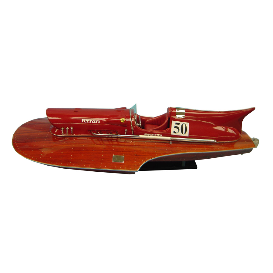 Hydroglisseur - maquette de luxe - décoration marine
