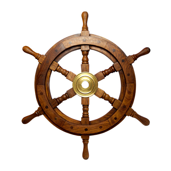 Barre à roue - décoration marine