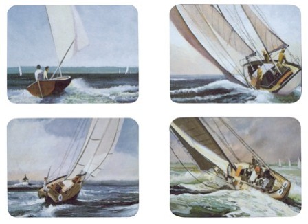 sets de table voilier - décoration marine