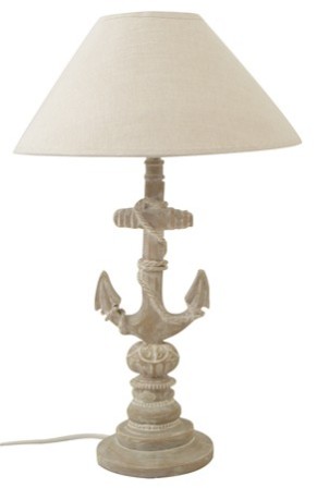Lampe de chevet de type ancre - décoration marine