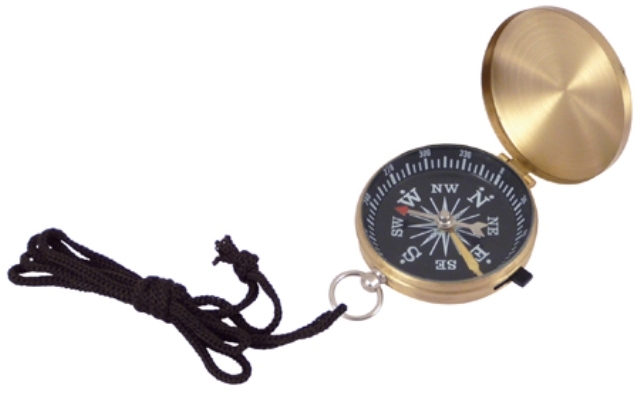 Boussole ancienne - décoration marine  - Boussole - instrument de navigation marin