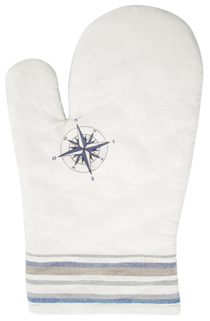 Gant de cuisine en coton - Régate - décoration marine
