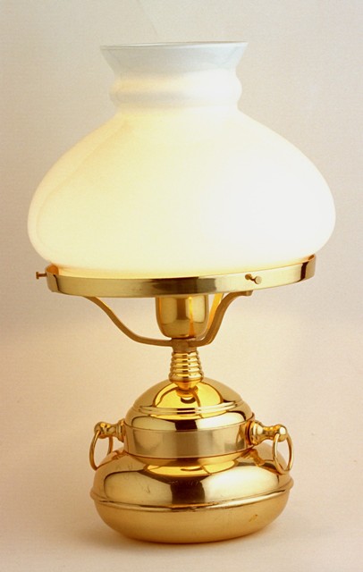 Lampe de bureau - Lampe-marine de bureau opaline Lampe de bureau - Lampe-marine de bureau opaline