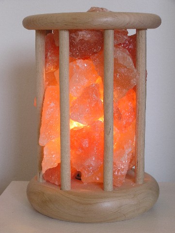 Lanterne en cristal de sel - décoration marine