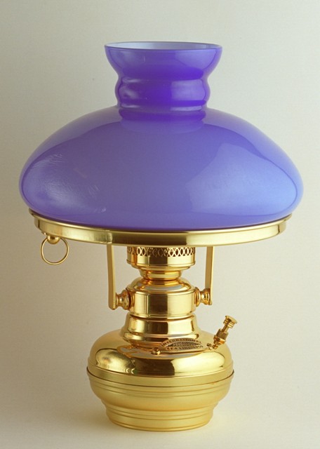 lampe opaline de bureau luxueuse à poser - décoration marine
