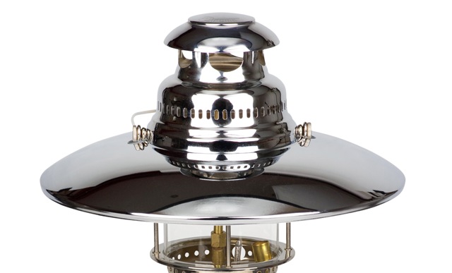 Réflecteur top chromé pour lampe PETROMAX HK350/HK500 - décoration marine