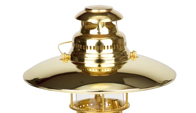 Réflecteur top doré pour lampe PETROMAX HK350/HK500 - décoration marine  - Accessoires et pieces de