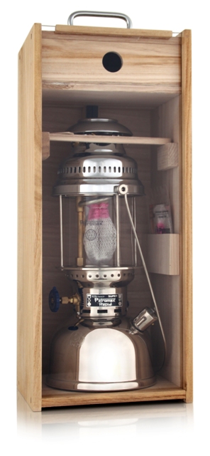 Accessoires PETROMAX - Boite en bois pour lampe PETROMAX HK350-HK500 Accessoires PETROMAX - Boite en bois pour lampe PETROMAX HK350-HK500